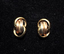 Orecchini donna cerchi Oro 18 Kt 750  chiusura farfallina