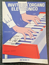 Invito all'Organo Elettronico Volume 2 Giacconi Dogrey Italiano Berben 1970
