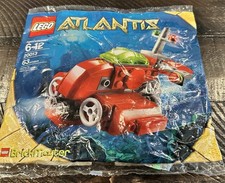 LEGO Atlantis Brickmaster (20013) Esclusivo Nuovo Completo Con Confezione Originale