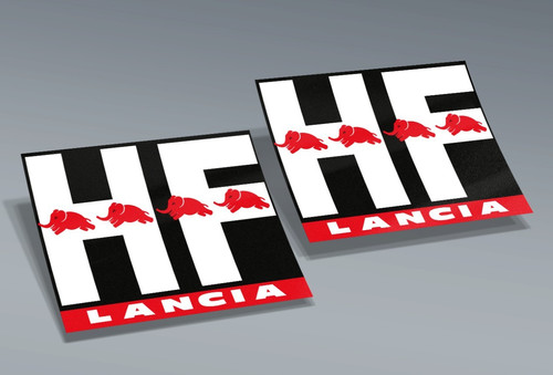 Coppia loghi per lancia - coppia,