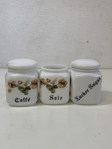 Tris barattoli vintage vetro - tris,