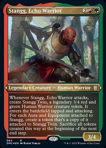 Mtg stangg echo warrior - mtg,