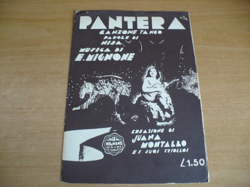 Spartito musicale pantera - spartito,
