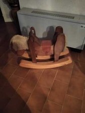 Cavalluccio a Dondolo fatto a mano bellissimo
