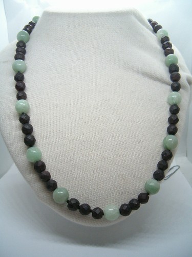 Collana giada granato - collana,