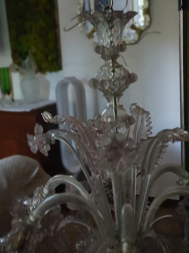 Lampadario luci vetro di - 6,