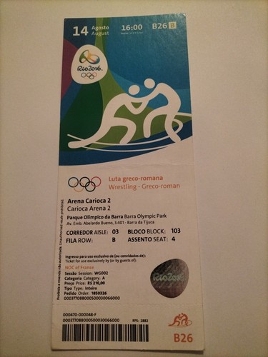 Biglietto olimpiadi 08 - biglietto,