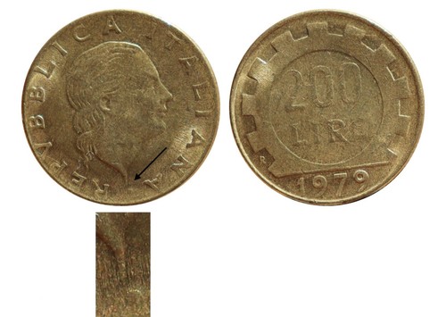 Errore 200 lire 1979 - 200,