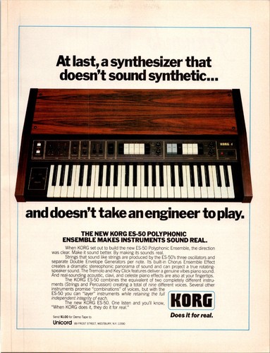 1980 korg print - 1980, •korg