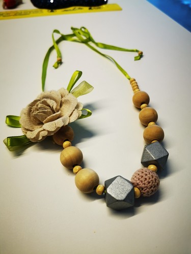 Collana allattamento fiore - allattamento,,