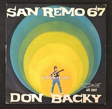Don Backy ‎– L'Immensità - vinile 45 giri - ACC 24047