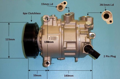 Compressore aria condizionata - aria,