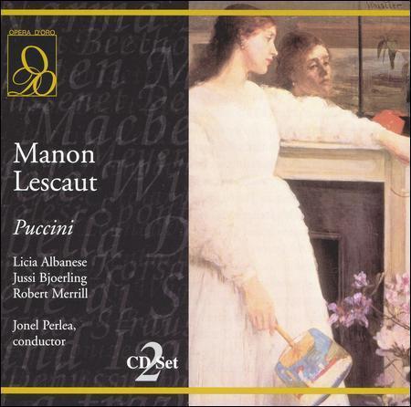 Puccini manon lescaut - manon, (cd