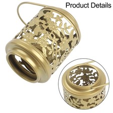 Portacandele in ferro battuto