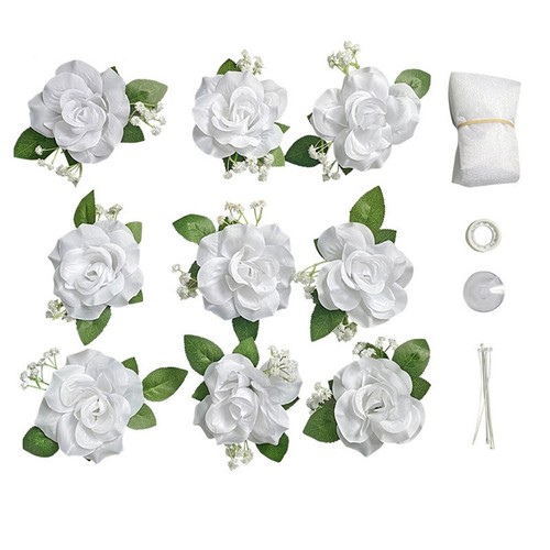 Nastro rosa bianco - nastro, set