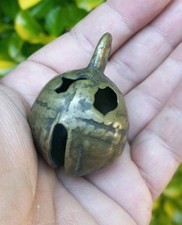 Antico bubbolo/sonaglio in bronzo