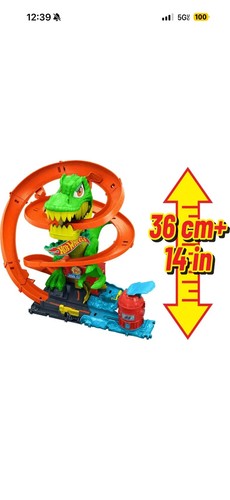 Hot wheels city - hot, t-rex