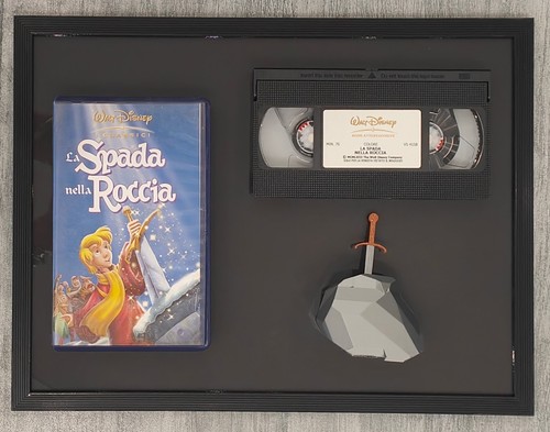 Quadro vhs spada nella - spada,