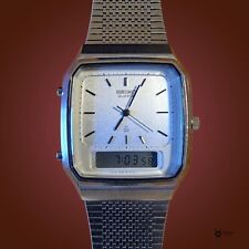 Vintage Seiko H449-5000 Hybrid Ana-Digital 1981 Very Clean Men's Watch JDM