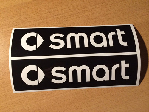 Adesivi sticker smart fortwo - 2,