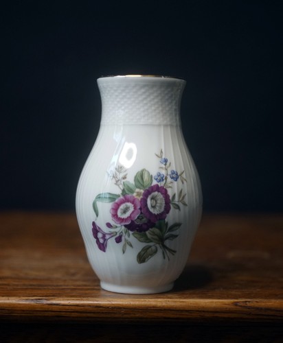 Vaso porcellana floreale royal - vaso,