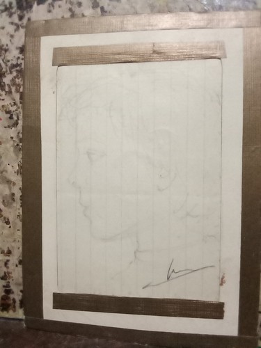Antico disegno ragazzo - antico,