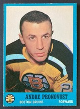 Andre Pronovost 1962-63 Topps
