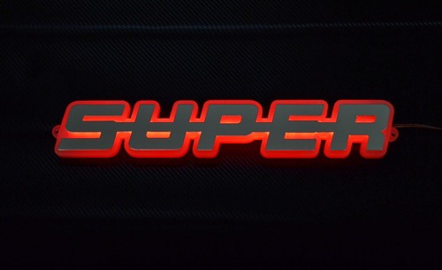 Esterno super insegna luce - super,