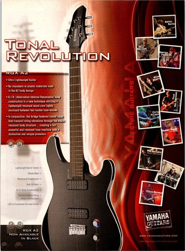 Pubblicità yamaha guitars - pubblicità,