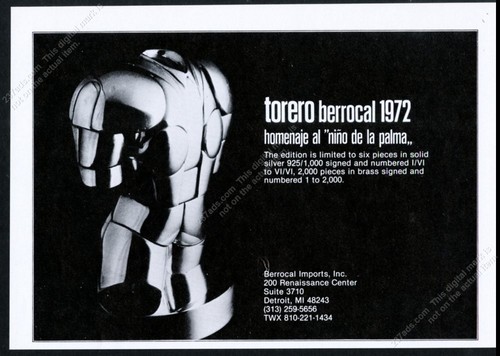 1974 miguel berrocal torero - 1974,