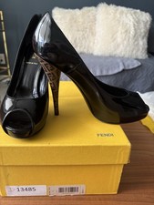 Fendi Black Patent Leather