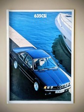 Brochure BMW 635 CSi 1987 -