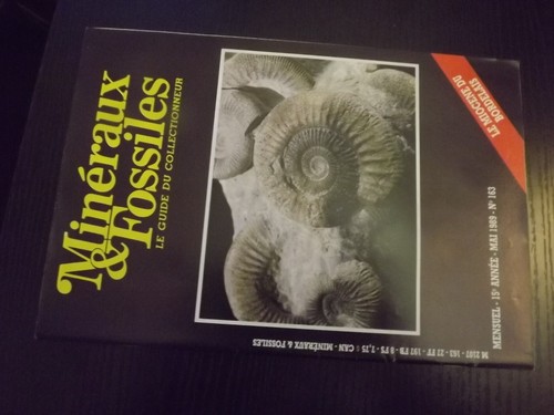 Revue mineraux fossiles - gc, &