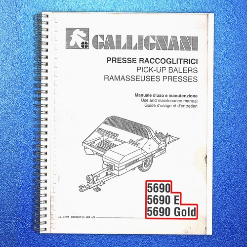 Gallignani 5690 baler - gallignani,