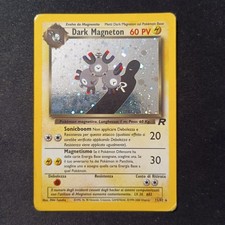 Dark Magneton Holo 11/82 Team Rocket ITA – Carta Pokémon Vintage Originale WOTC