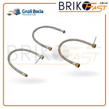 KIT 2 PEZZI FLESSIBILE GAS TUBO GPL PER BOMBOLA 50 CM FLESSIBILI FEMMINA FEMMINA