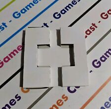 NINTENDO GAMEBOY ADVANCE VASSOIO CARTONCINO INTERNO PORTA CARTUCCIA ORIGINAL GBA