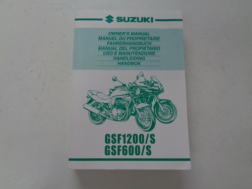 Suzuki gsf1200 gsf 600 - gsf1200/s, gsf/600/s