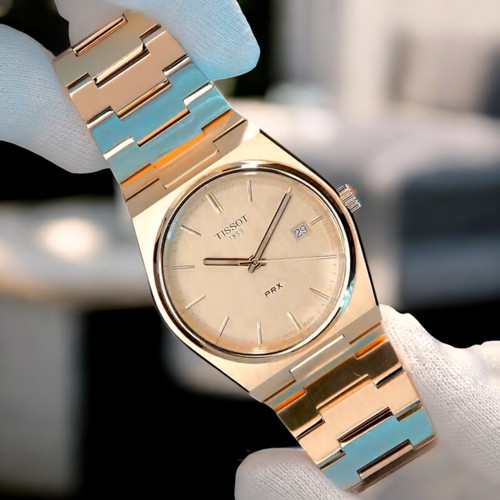Tissot prx champagne men - tissot,