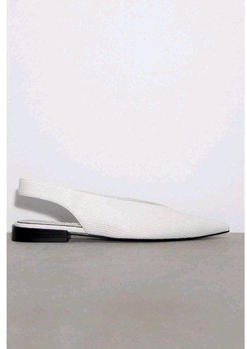 Zara scarpe bianche flat - , slip