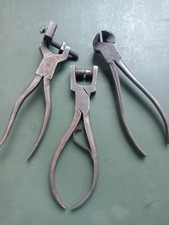 ANTICHI UTENSILI Lotto 3 Pinze Varie Tipologie Originale epoca Ossola 