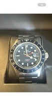 Glycine Combat Sub Sport GMT esfera azul oscuro + segunda correa GL1051 caja ori