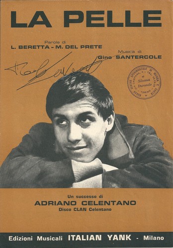 Spartito adriano celentano - spartito, la