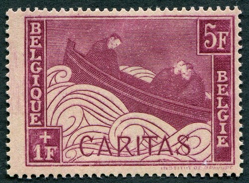 Belgio 1927 viola sg442 - belgio,