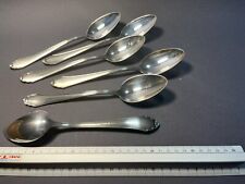 6 Cucchiai vintage placcati