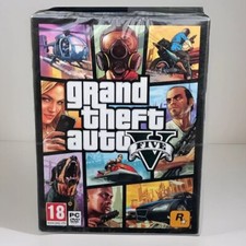 GRAND THEFT AUTO GTA V 5 SAN ANDREAS PC DVD-ROM *NUOVISSIMO SIGILLATO IN FABBRICA* RARO!