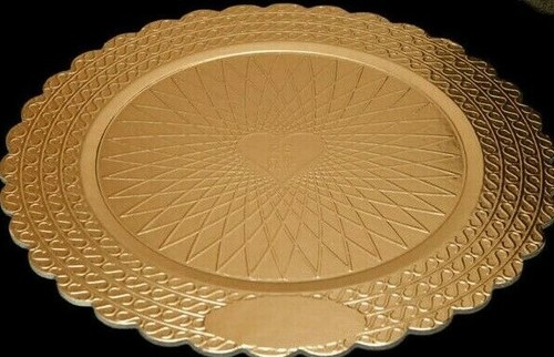 Sottotorta cartone oro 36 - 36, n