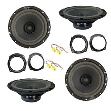 Kit 4 Casse Altoparlanti Doppio Cono Anteriori e Posteriori Fiat Croma dal 2005