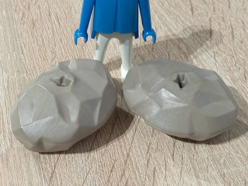 Playmobil rocce grigie di - rocce,