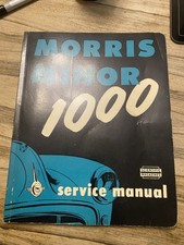 Morris Minor 1000 Car Service